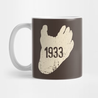 1933 KONG FOOTPRINT Mug